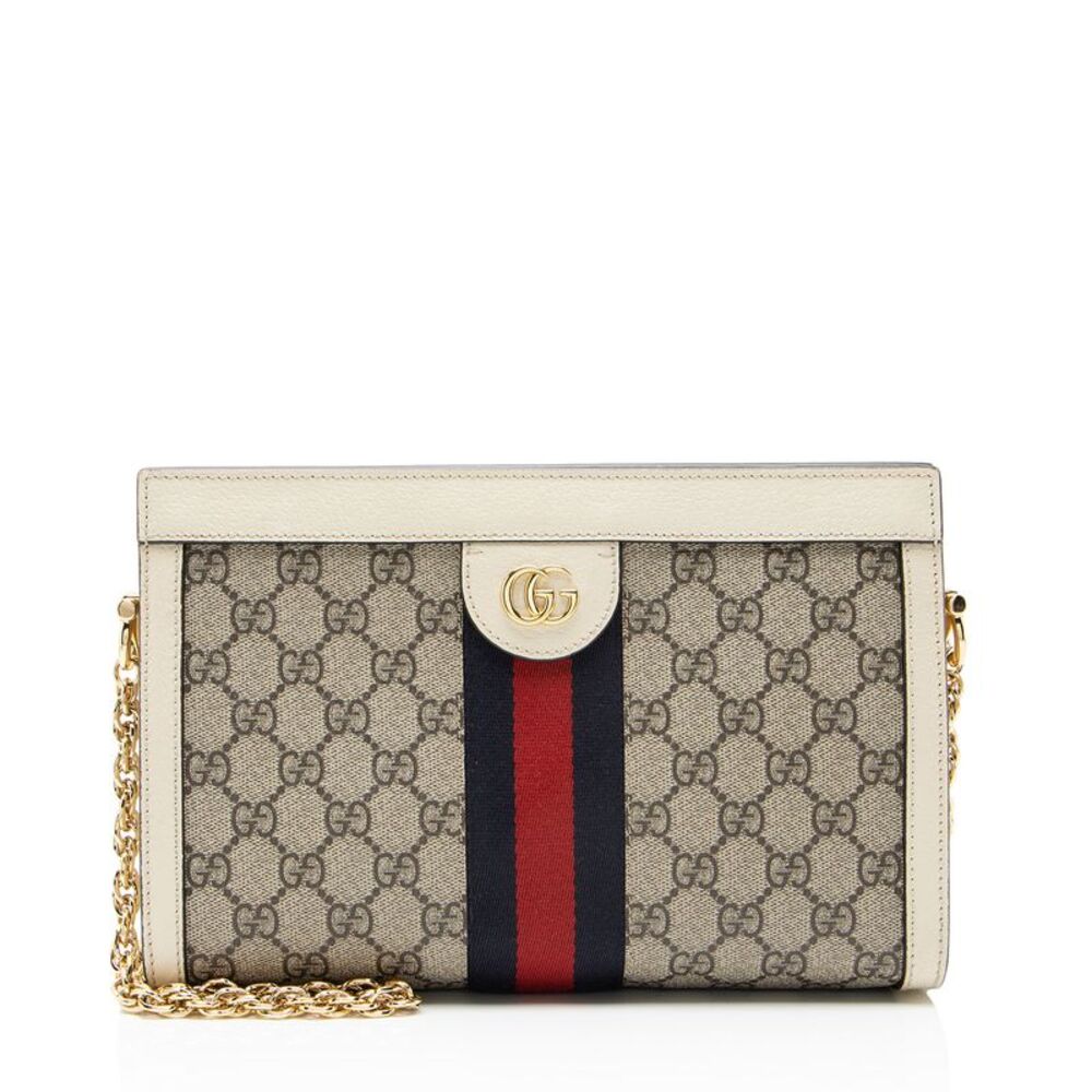 Gucci GG Supreme Ophidia Medium Chain Shoulder Bag